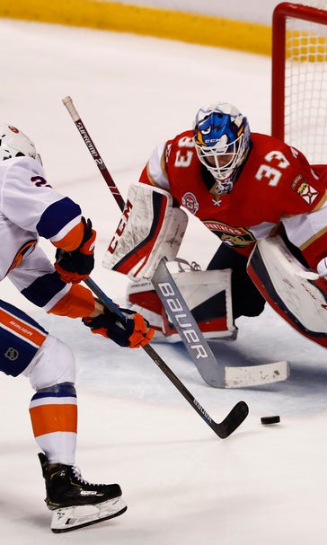 Nelson leads Islanders over Panthers, 2-1 in shootout